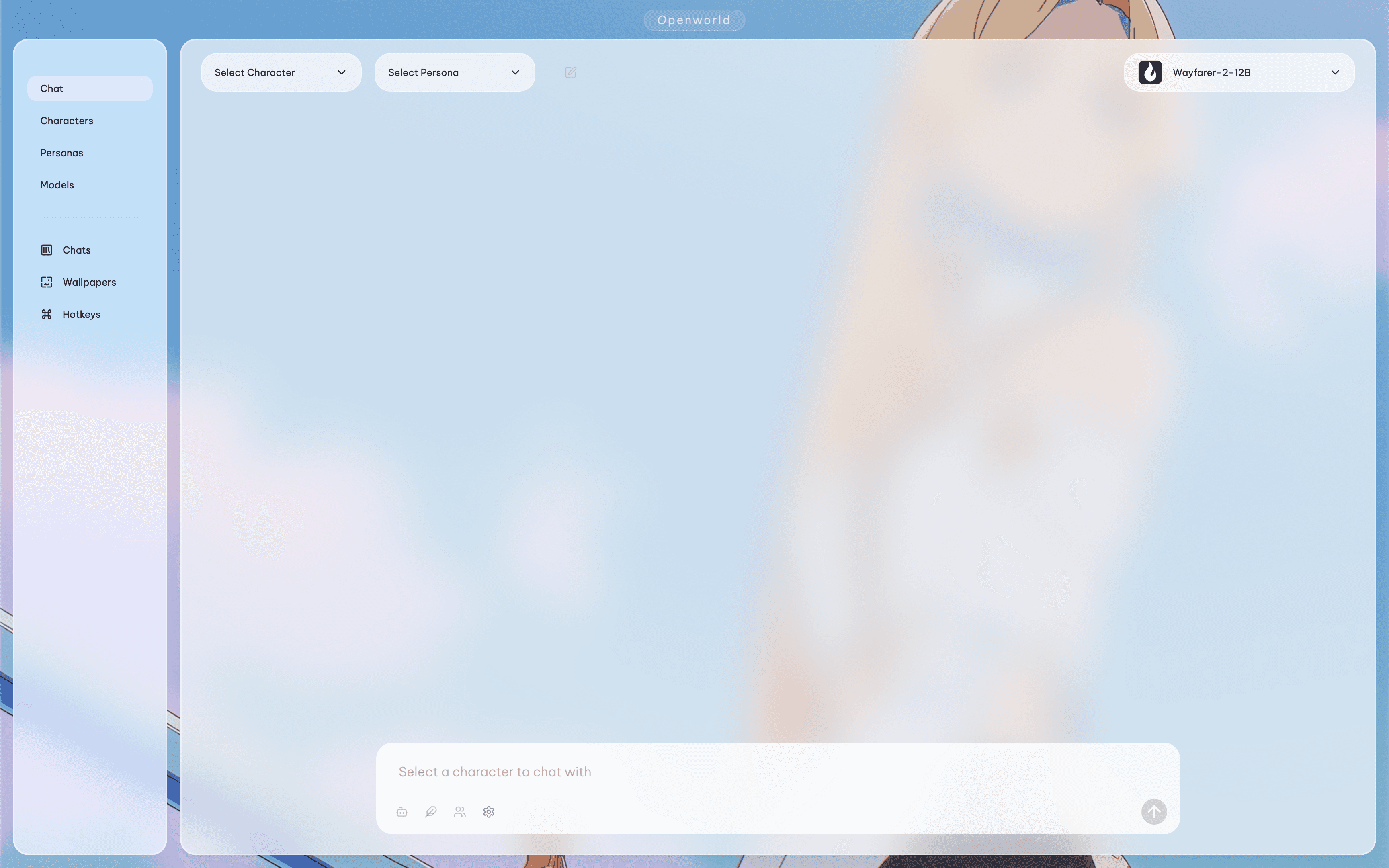 Openworld App Screenshot